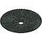 Ekena Millwork Melonie Ceiling Medallion (Fits Canopies up to 6 1/4"), 36 1/4"OD x 1 7/8"P, Painted Turtle Crackle CM36MEPTC - alternate 4